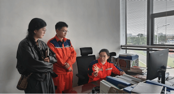 淮北国安公司“青年优才成长营”赴钱营孜电厂开展技术调研交流活动